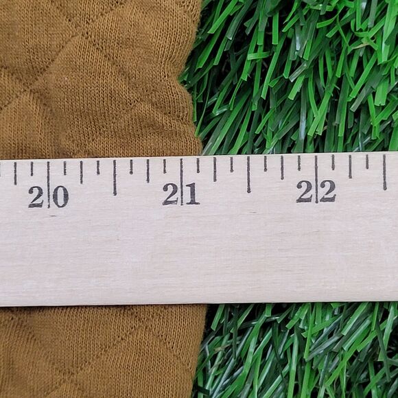 Vintage 90s MOD Sweater Large 21x24 Brown - Picture 10 of 13